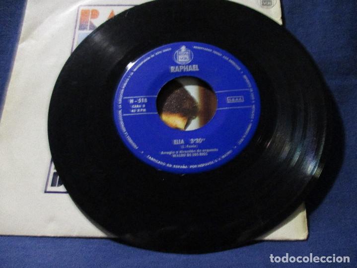 Discos de vinilo: VINILO - RAPHAEL - DOS PALOMITAS + ELLA - Foto 4