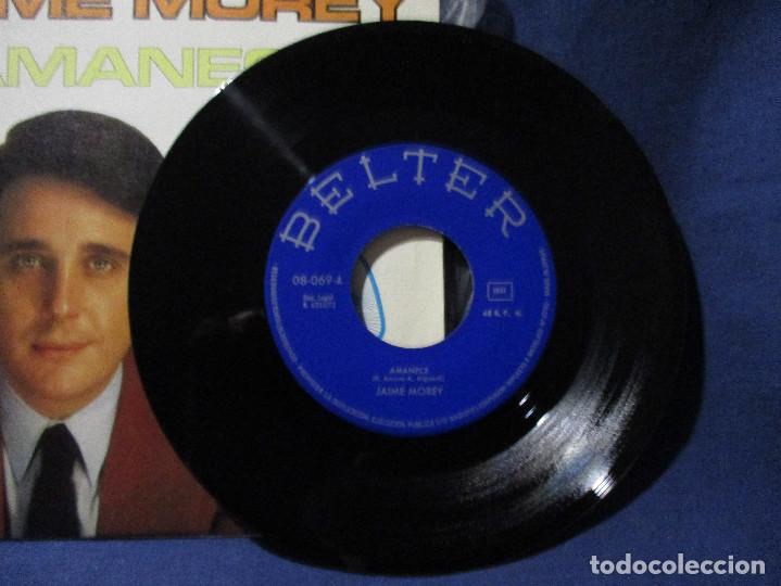 Discos de vinilo: VINILO - JAIME MOREY / AMANECE + VOLVER&Aacute; - Foto 2