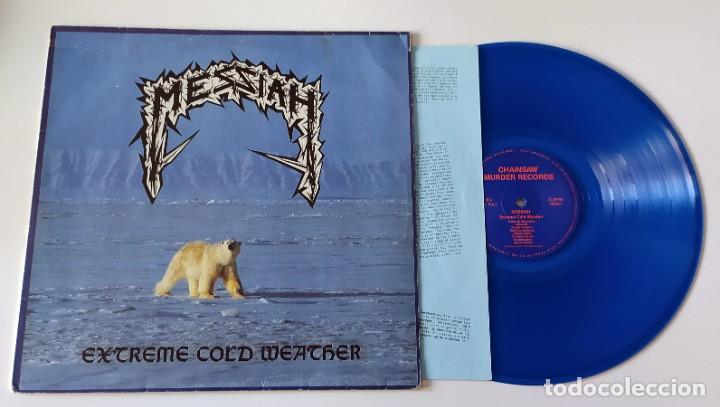 Discos de vinilo: LP MESSIAH - EXTREME COLD WEATHER - Foto 3