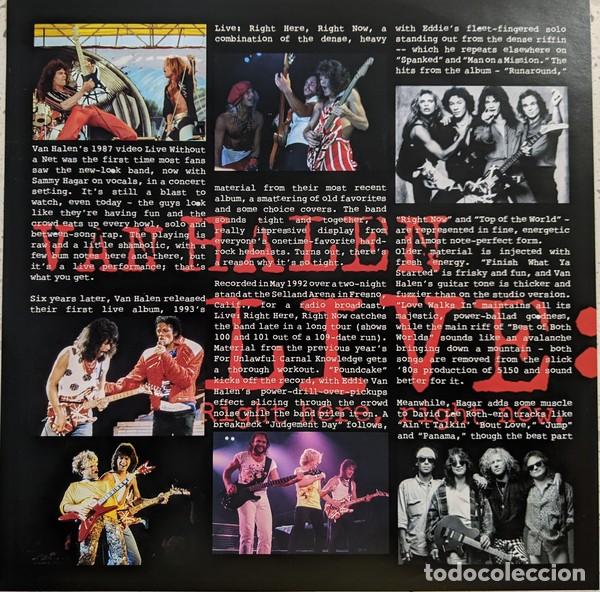 Discos de vinilo: Van Halen &lrm;&ndash; Live: Right Here, Right Now -3 LP- - Foto 3