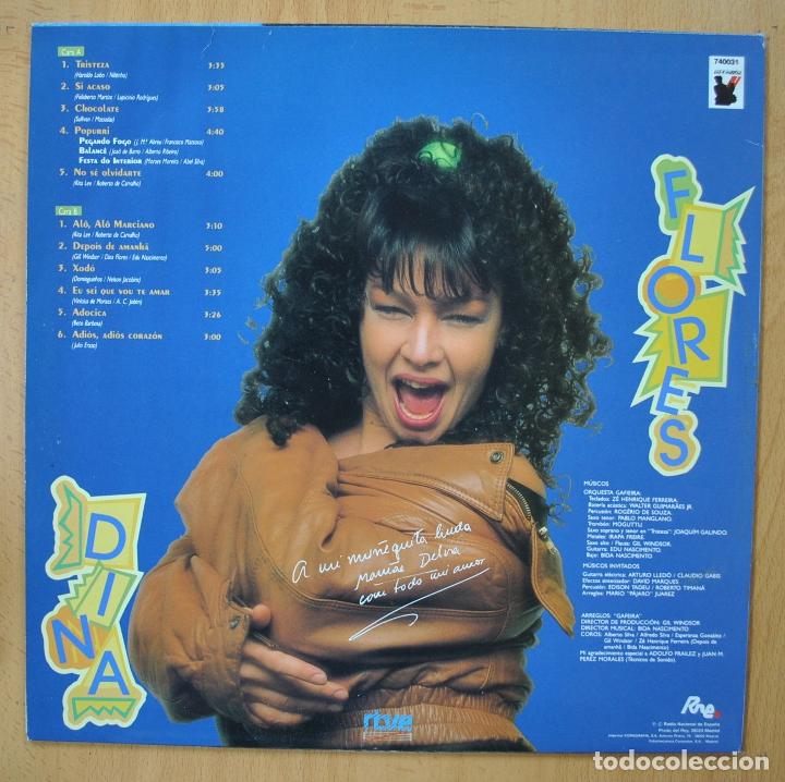 Discos de vinilo: DINA FLORES - CHOCOLATE - LP - Foto 2