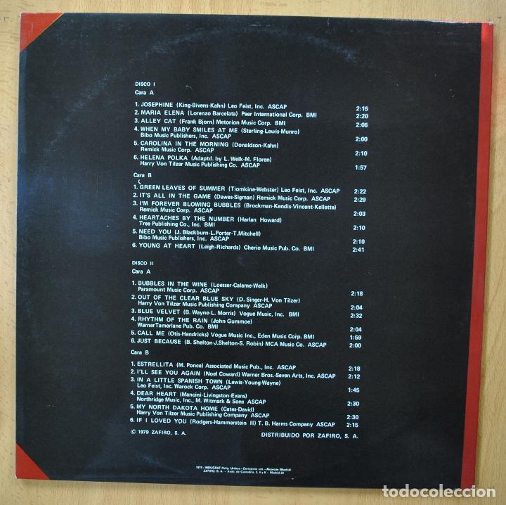 Discos de vinilo: LAWRENCE WELK - SIEMPRE - GATEFOLD - 2 LP - Foto 2