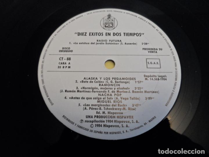 Discos de vinilo: DIEZ EXITOS EN DOS TIEMPOS - RECOPILATORIO - Foto 3