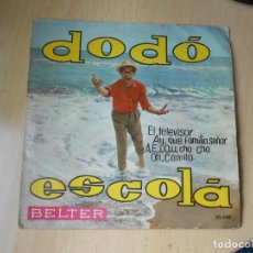 Discos de vinilo: DODÓ ESCOLÁ, EP, AY, QUE FAMILIA SEÑOR + 3 , AÑO 1961. Lote 257705095