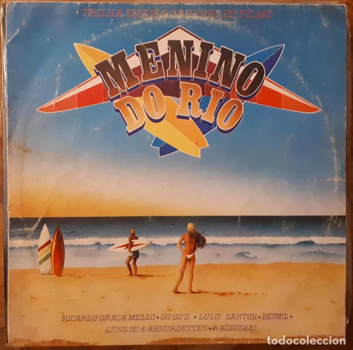 Discos de vinilo: BSO LP MENINO DO RIO 1982 VARIOS - Foto 1