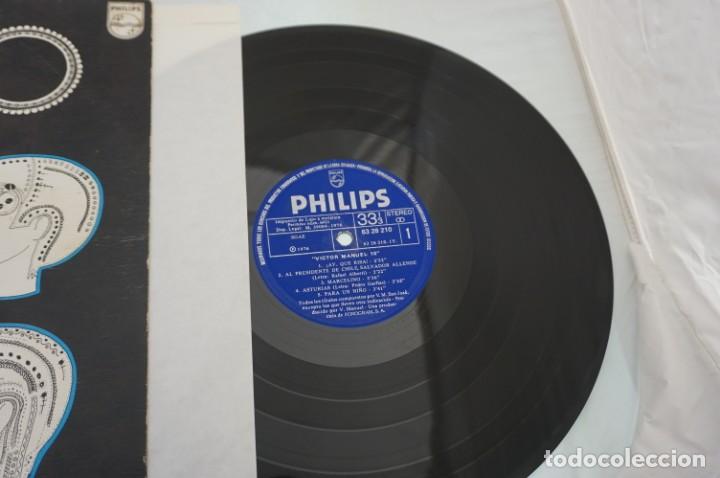 Discos de vinilo: # VINILO 12&acute;&acute; - LP - VICTOR MANUEL - 10 / PHILIPS - Foto 3