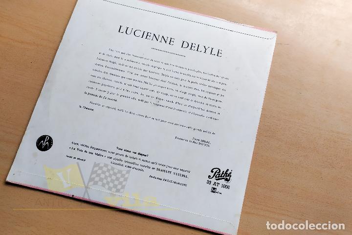 Discos de vinilo: Disco de Lucienne Delyle - Path&eacute; - 10 Pulgadas - Foto 2
