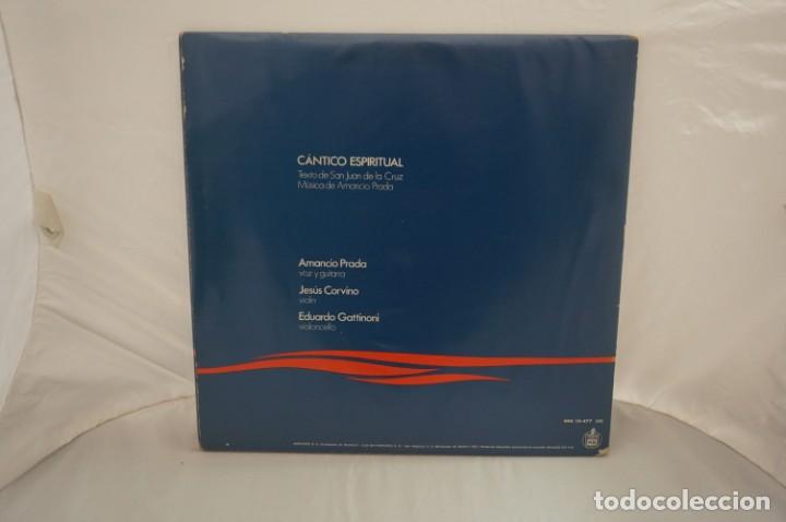Discos de vinilo: # VINILO 12&acute;&acute; - LP - AMANCIO PRADA - CANTICO ESPIRITUAL / HISPAVOX - Foto 4