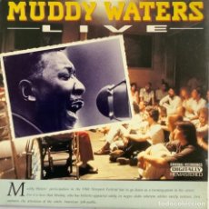 Discos de vinilo: MUDDY WATERS-LIVE. Lote 257786880