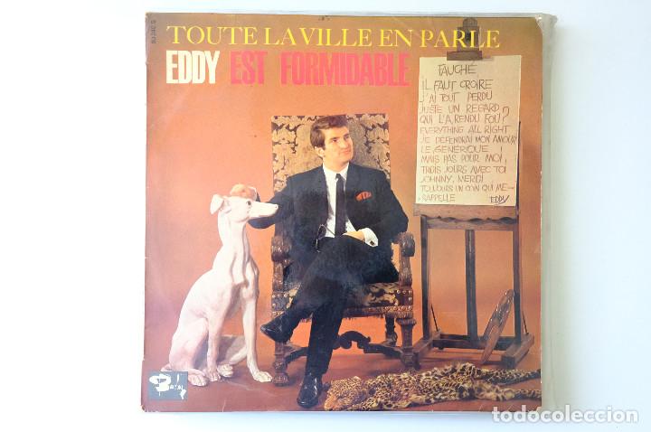 Discos de vinilo: TOUTE LA VILLE EN PARLE. EDDY (MITCHELL) EST FORMIDABLE. LP VINILO - Foto 1