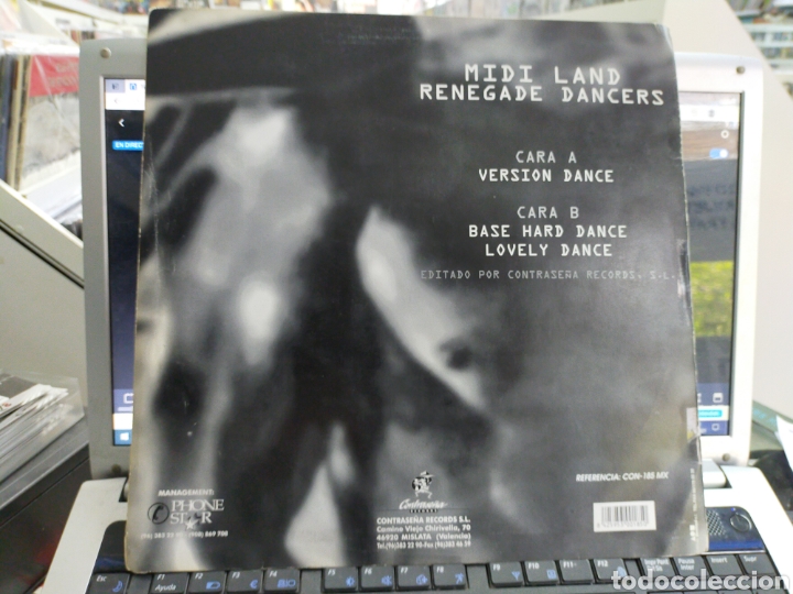 Discos de vinilo: MIDI mand Maxi Renegade dancers 1996 - Foto 2