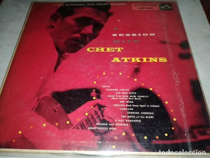 Discos de vinilo: A SESSION WITH CHET ATKINS-ORIGINAL USA