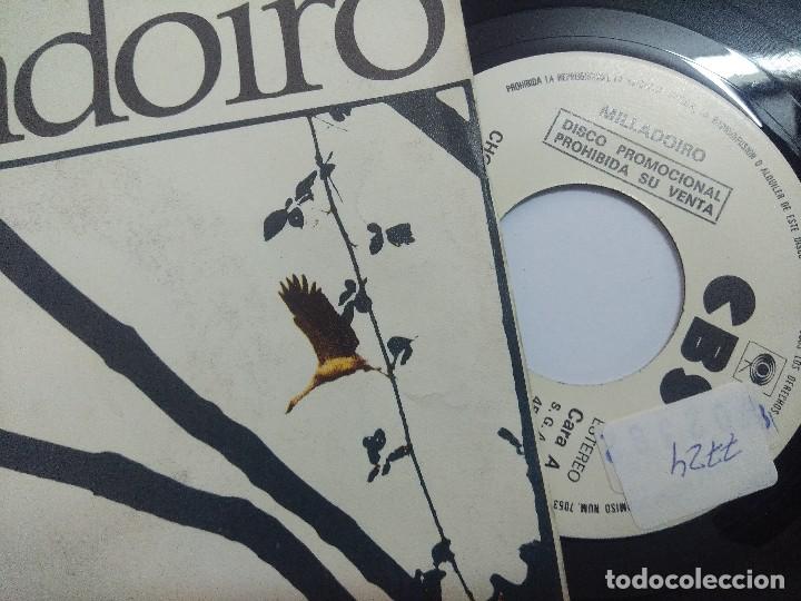 Discos de vinilo: MILLADOIRO/CHOUTEIRA DO LEREZ/SINGLE PROMOCIONAL. - Foto 2