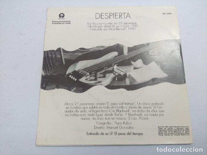 Discos de vinilo: 21 JAPONESAS/DESPIERTA/SINGLE PROMOCIONAL. - Foto 3