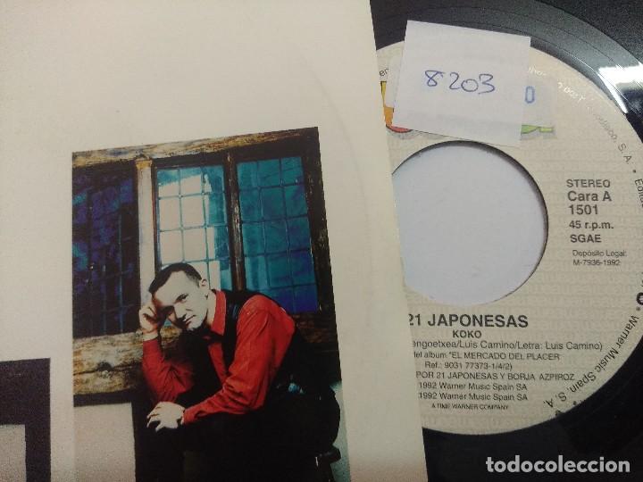 Discos de vinilo: 21 JAPONESAS/KOKO/SINGLE PROMOCIONAL. - Foto 2