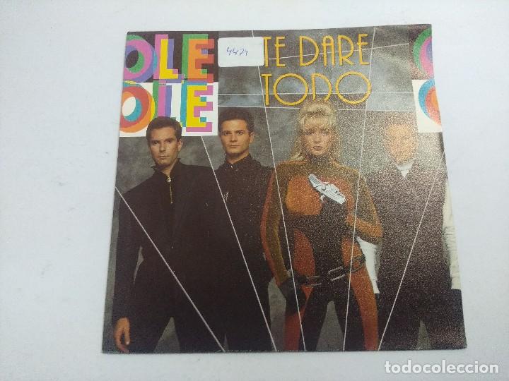 Discos de vinilo: OLE OLE/TE DARE TODO/SINGLE. - Foto 1