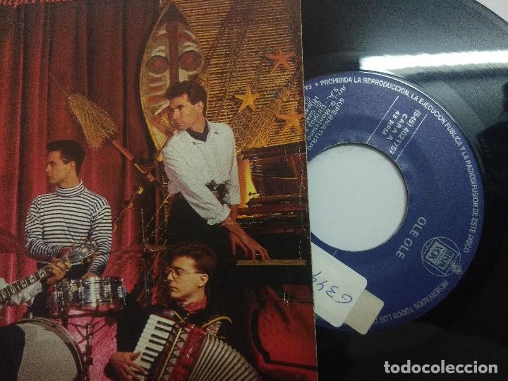 Discos de vinilo: OLE OLE/SUPERNATURAL/SINGLE. - Foto 3