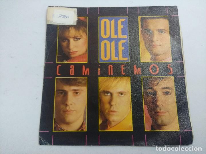 Discos de vinilo: OLE OLE/CAMINAREMOS/SINGLE PROMOCIONAL. - Foto 1