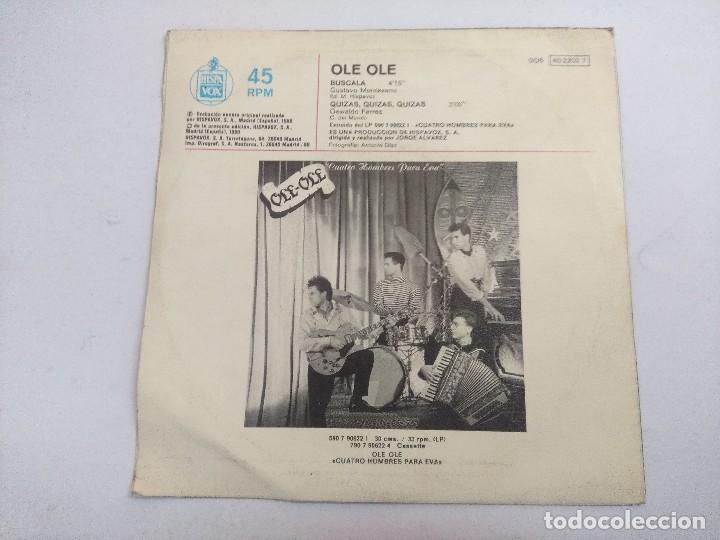 Discos de vinilo: OLE OLE/BUSCALA/SINGLE. - Foto 3