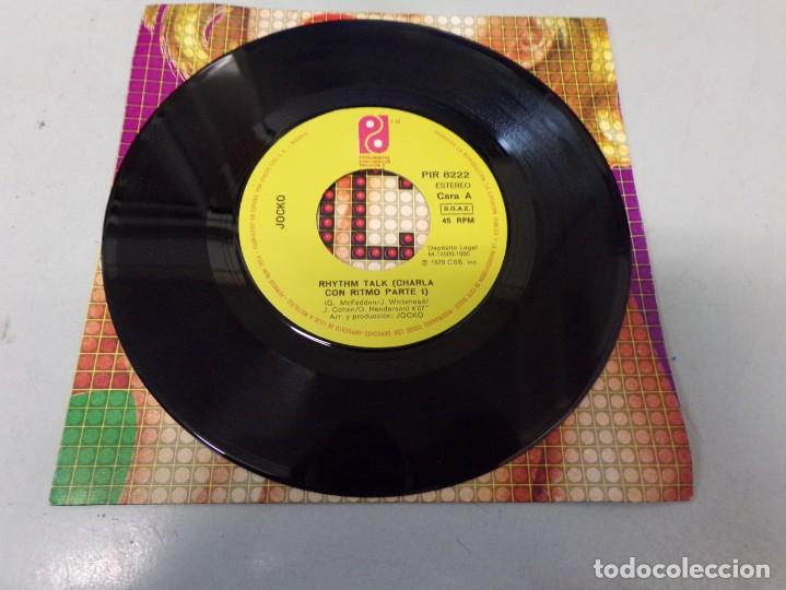 Discos de vinilo: JOCKO / RHYTHM TALK PARTES 1 Y 2 (SINGLE 1979) - Foto 2