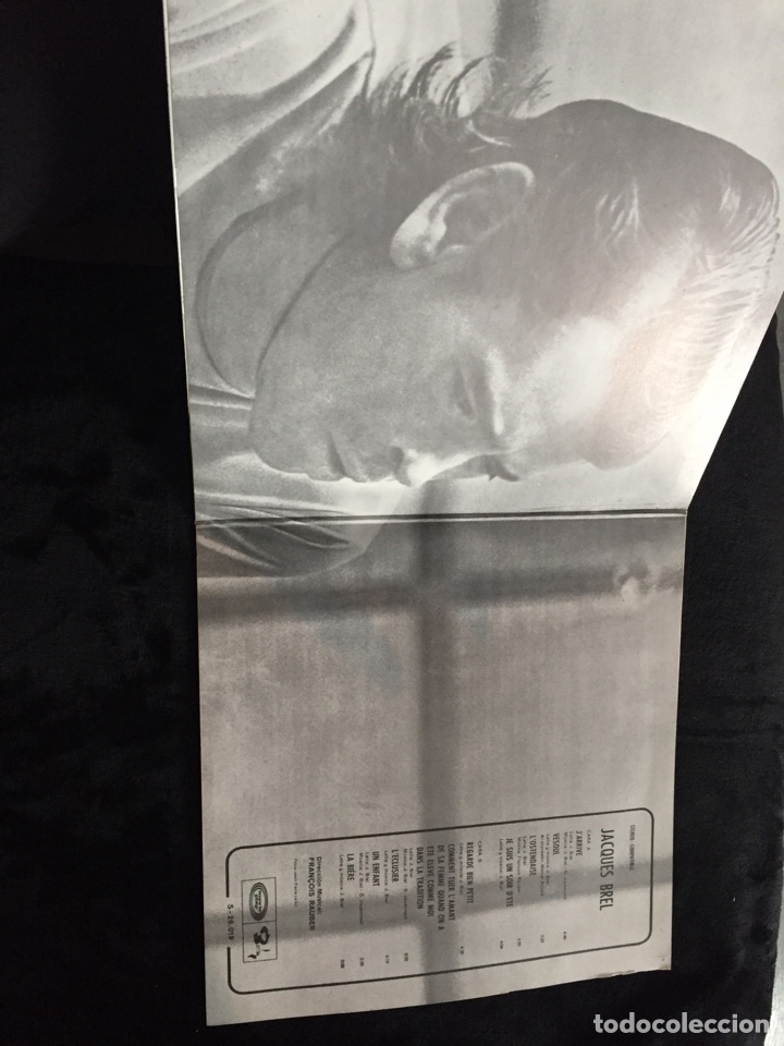 Discos de vinilo: LP JACQUES BREL - Musica francesa; Gatefold - Foto 2