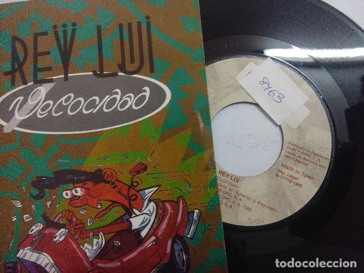 Discos de vinilo: REY LUI/VELOCIDAD/SINGLE. - Foto 2