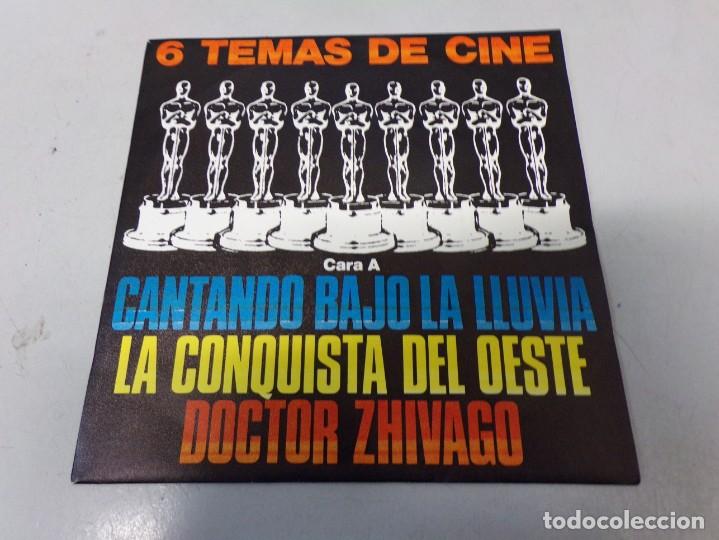 Discos de vinilo: SINGLE 6 TEMAS DE CINE A&Ntilde;OS 80 - Foto 1