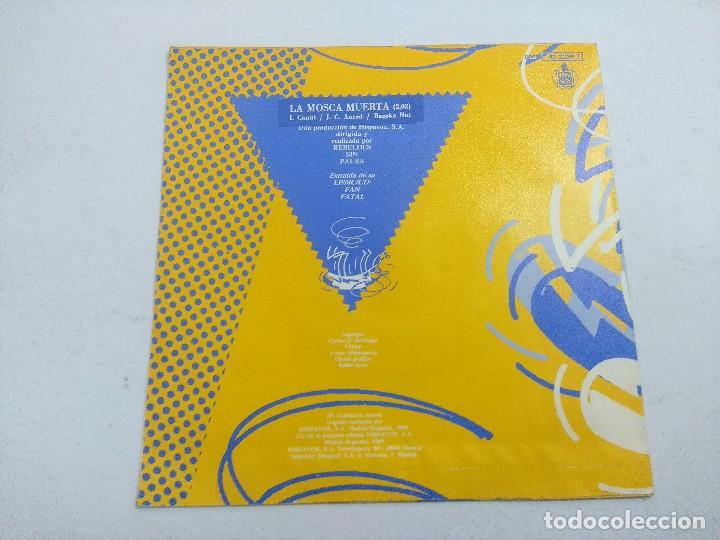 Discos de vinilo: ALASKA Y DINARAMA/LA MOSCA MUERTA/SINGLE. - Foto 3