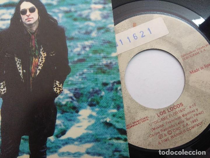 Discos de vinilo: LOS LOCOS/DEJAME FLOTAR/SINGLE. - Foto 2