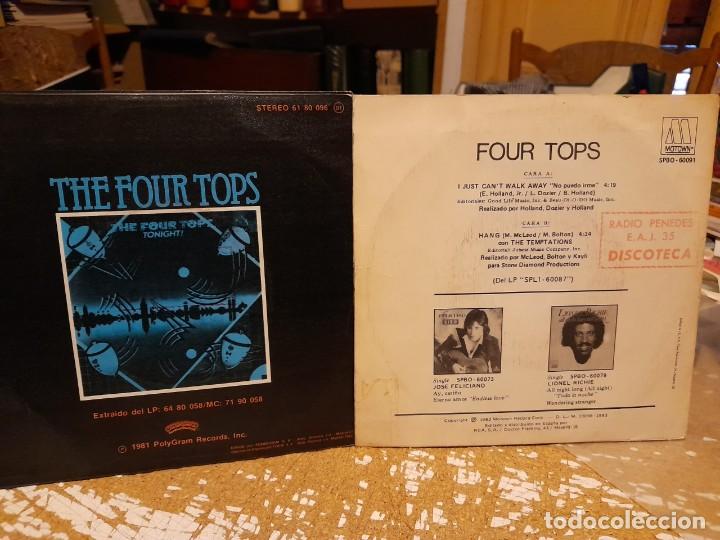 Discos de vinilo: 2 SINGLES DE THE FOUR TOPS - Foto 2