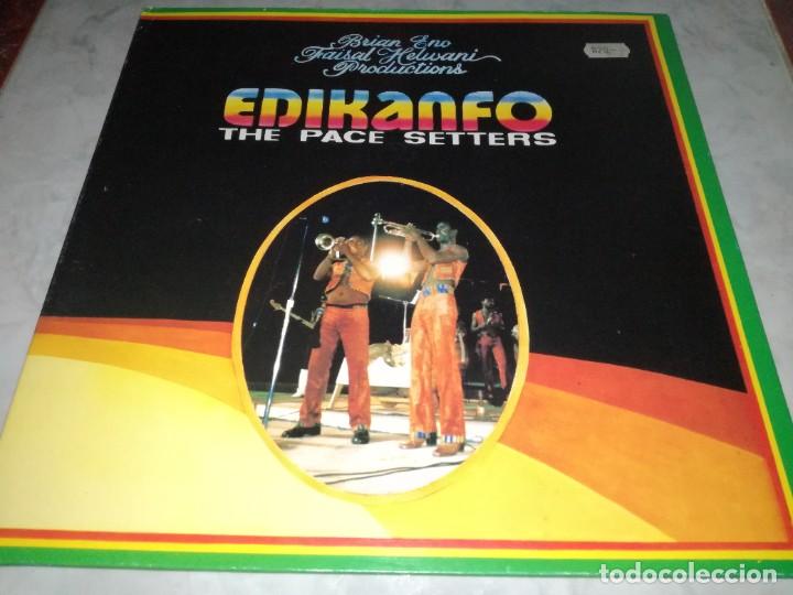 Discos de vinilo: THE PACE SETTERS-EDIKANFO-BRIAN ENO-GATEFOLD - Foto 1