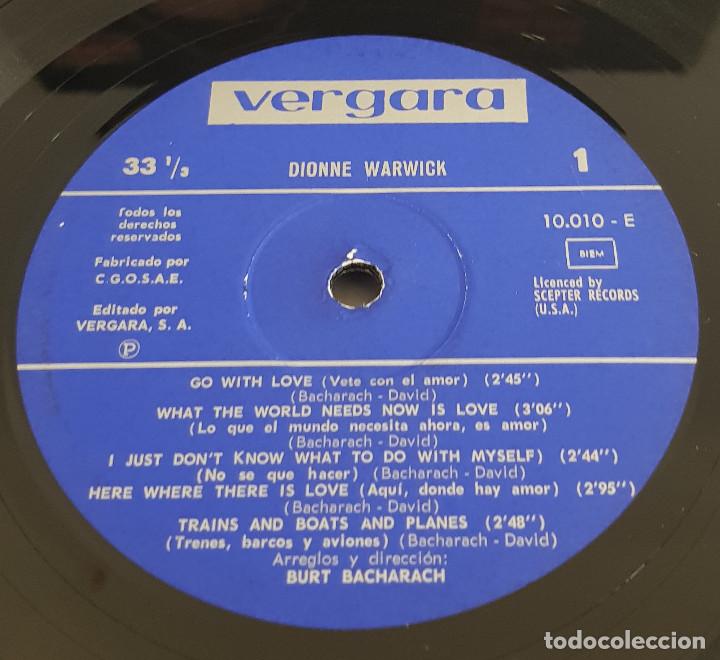 Discos de vinilo: DIONE WARWICE /ALFIE - Foto 3
