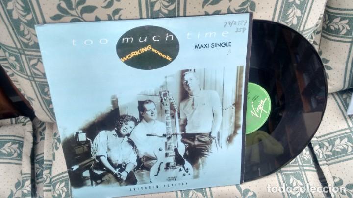 Discos de vinilo: MAXISINGLE (VINILO) DE WORKING WEEK A&Ntilde;OS 80 - Foto 1