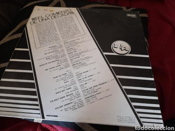 Discos de vinilo: El comienzo de una d&eacute;cada,vinilo doble - Foto 2