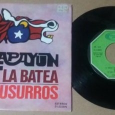 Discos de vinilo: QUILAPAYUN / LA BATEA / SINGLE 7 PULGADAS. Lote 258147115