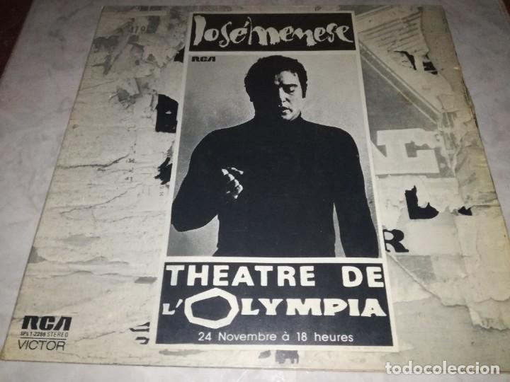 Discos de vinilo: JOSE MENESE EN EL OLYMPIA-GATEFOLD-ORIGINAL A&Ntilde;O 1975 - Foto 1