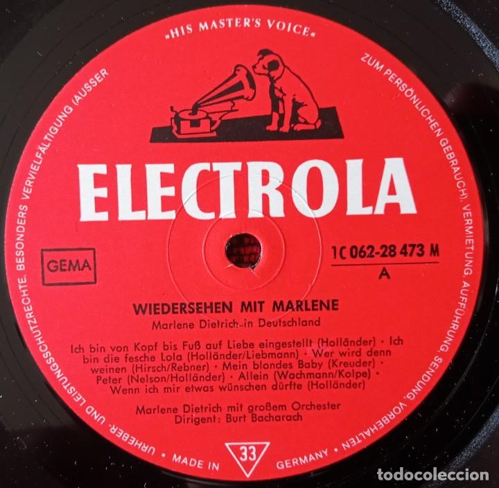 Discos de vinilo: MARLENE DIETRICH Wiedersehen Mit Marlene VINILO LP - Foto 3