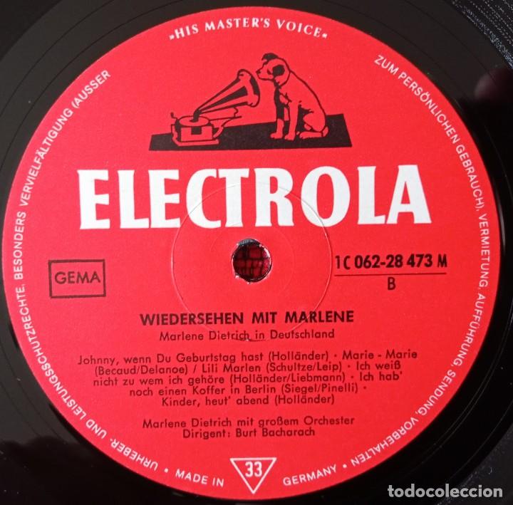 Discos de vinilo: MARLENE DIETRICH Wiedersehen Mit Marlene VINILO LP - Foto 4
