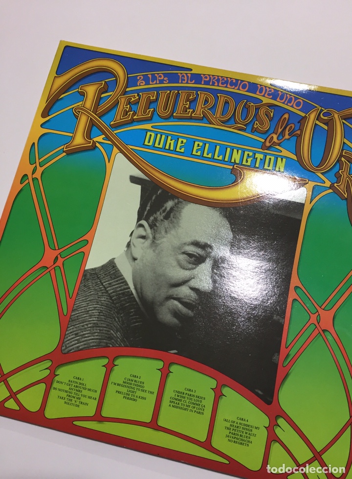 Discos de vinilo: 2xLP DUKE ELLINGTON - RECUERDOS DE ORO (Gatefold) - Foto 1