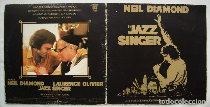 Discos de vinilo: THE JAZZ SINGER. CON NEIL DIAMOND. LP. - Foto 2