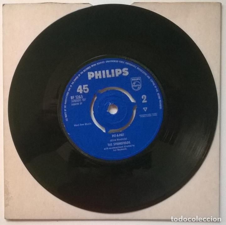 Discos de vinilo: The Springfields. Come on home/ Pit a pat. Philips, UK 1963 single - Foto 2