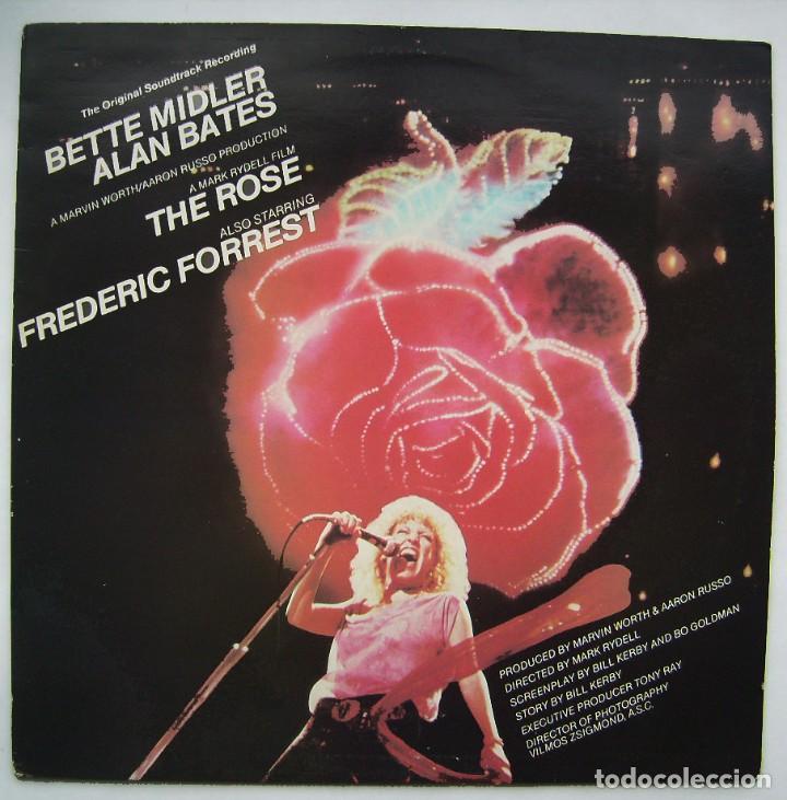 Dischi in vinile: LA ROSA, CON BETTE MIDLER. LP.