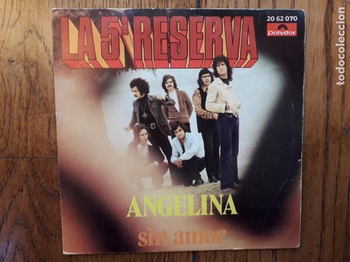 Discos de vinilo: 5a reserva - Angelina + sin amor - Foto 1