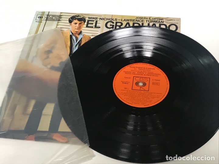 Discos de vinilo: El graduado - Paul Simon - Foto 2