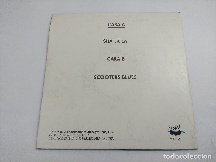 Discos de vinilo: LOS SCOOTERS/SHA LA LA/SINGLE. - Foto 3