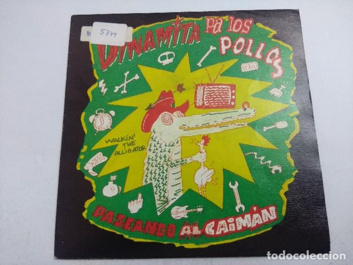Disques de vinyle: DINAMITA PA LOS POLLOS/PASEANDO AL CAIMAN/SINGLE.