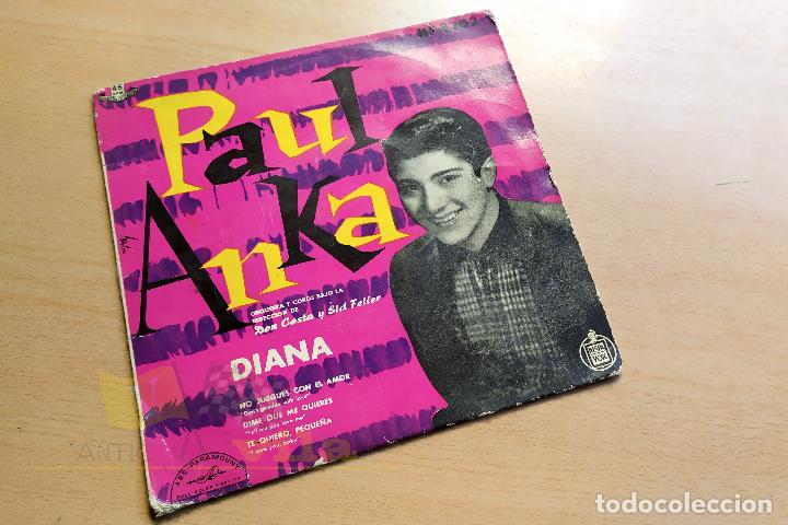 Discos de vinilo: Paul Anka - 7 Pulgadas - Foto 2