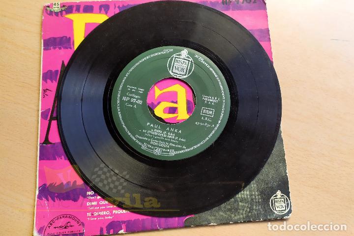 Discos de vinilo: Paul Anka - 7 Pulgadas - Foto 4