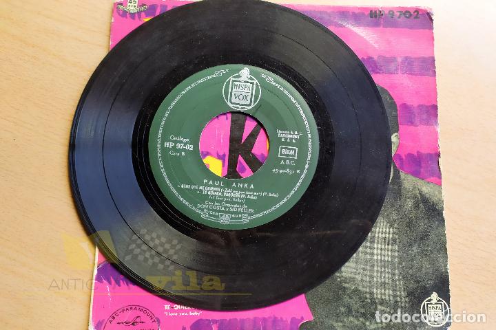 Discos de vinilo: Paul Anka - 7 Pulgadas - Foto 5