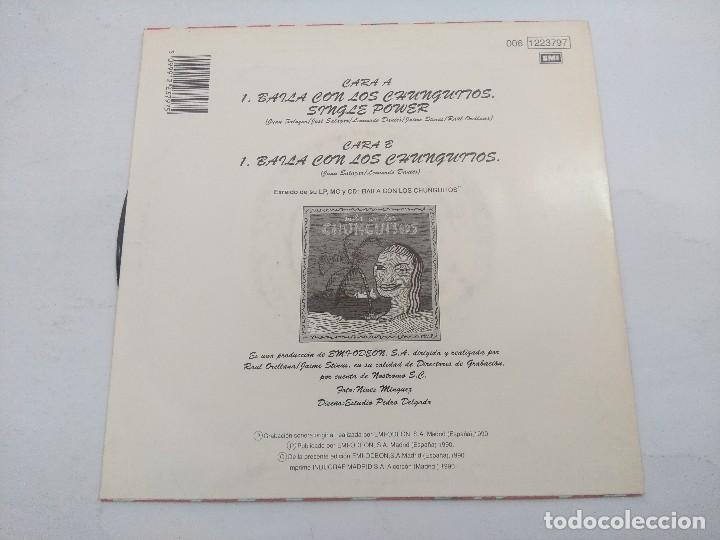 Discos de vinilo: LOS CHUNGUITOS/BAILA CON LOS CHUNGUITOS/SINGLE. - Foto 3